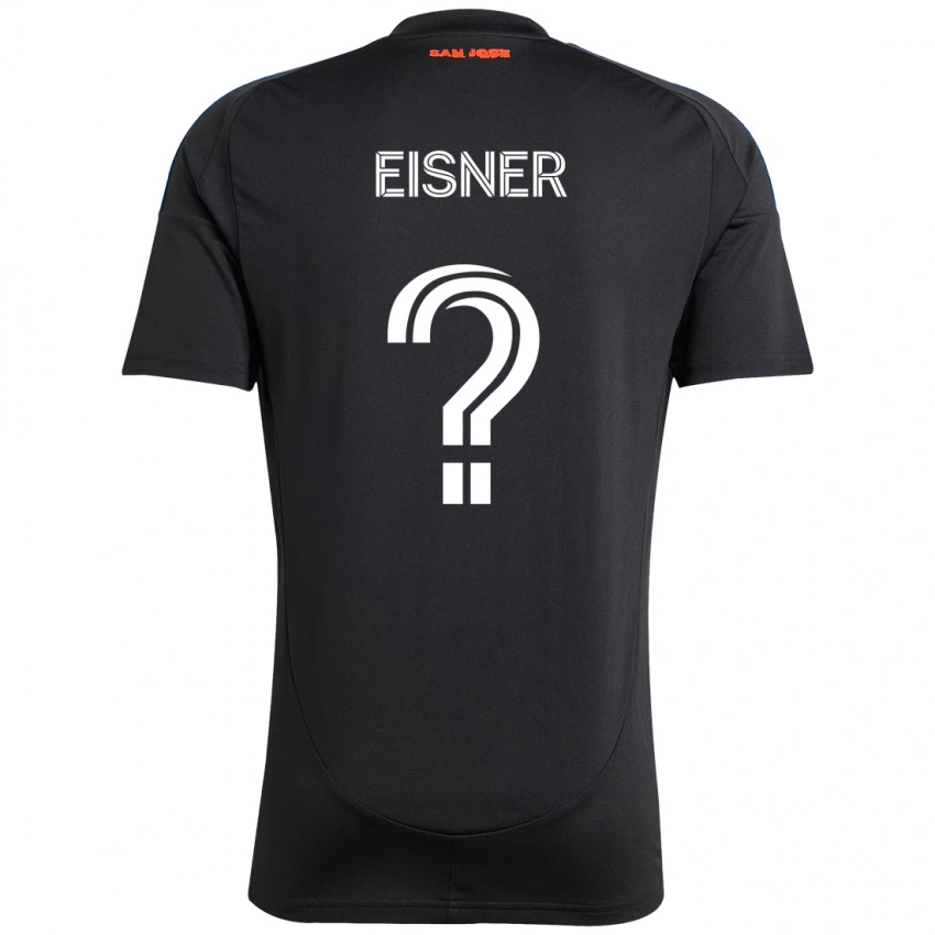 נשים Wilson Eisner #0 לבן אדום ג'רזי ביתית 2025/26 חולצה קצרה