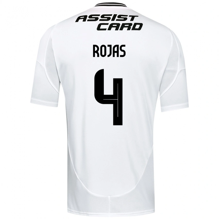 נשים Javier Rojas #4 שחור לבן ג'רזי ביתית 2025/26 חולצה קצרה