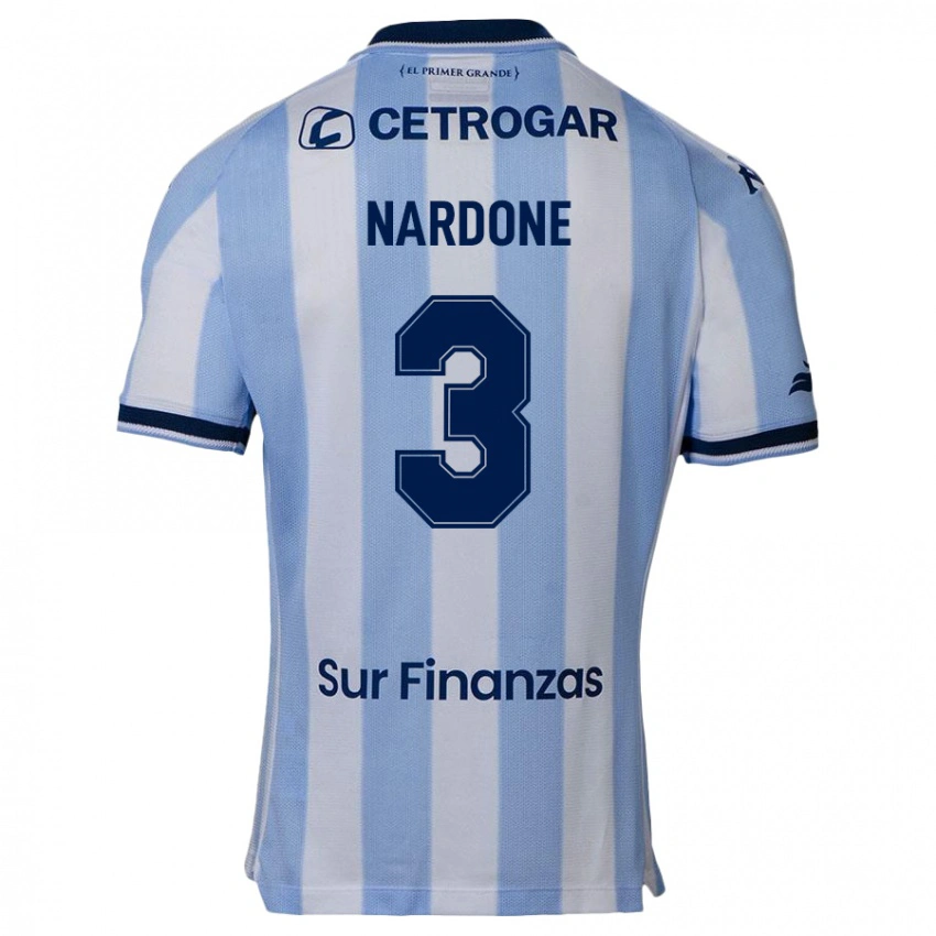 נשים Eugenia Nardone #3 תכלת שמיים ג'רזי ביתית 2025/26 חולצה קצרה