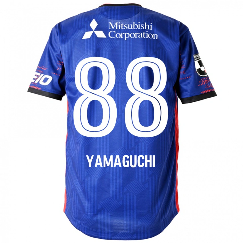 נשים Taiyo Yamaguchi #88 לבן שחור ג'רזי ביתית 2025/26 חולצה קצרה