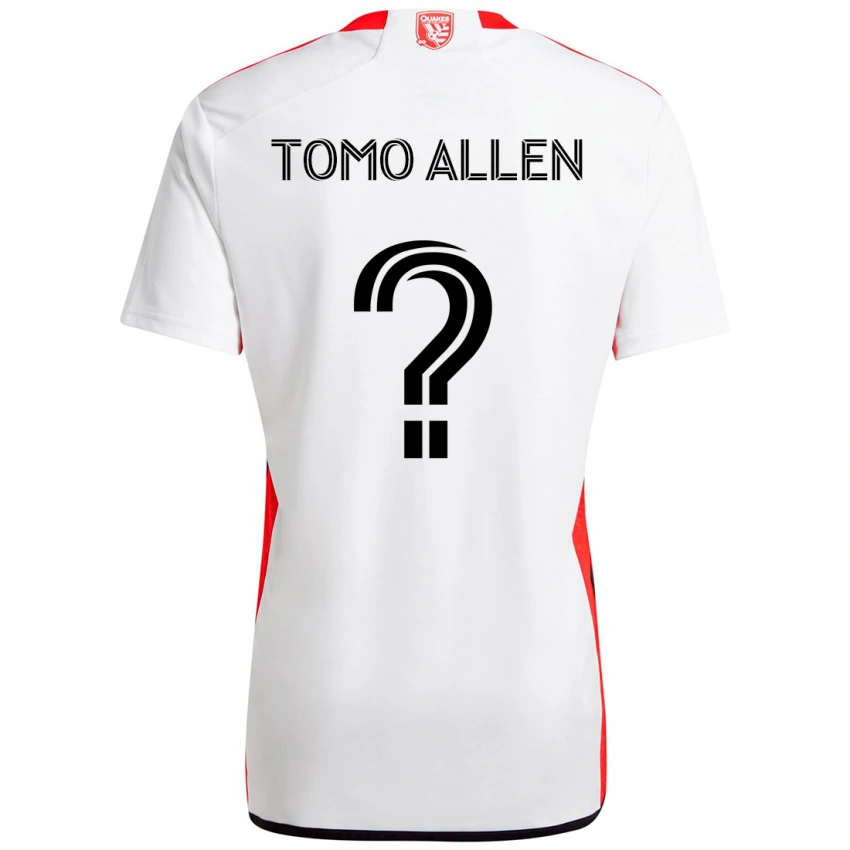 נשים Tomo Allen #0 שחור כחול כהה הרחק ג'רזי 2025/26 חולצה קצרה