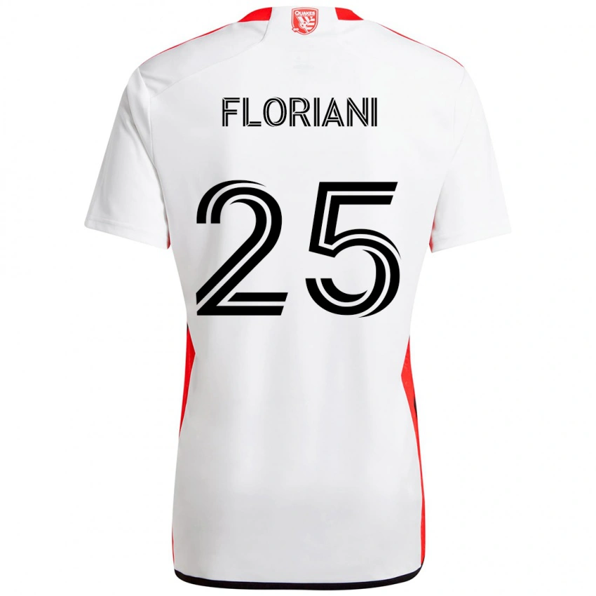 נשים Max Floriani #25 שחור כחול כהה הרחק ג'רזי 2025/26 חולצה קצרה