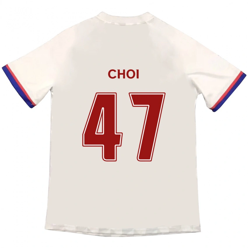 נשים San Choi #47 כחול מלכותי אדום הרחק ג'רזי 2025/26 חולצה קצרה
