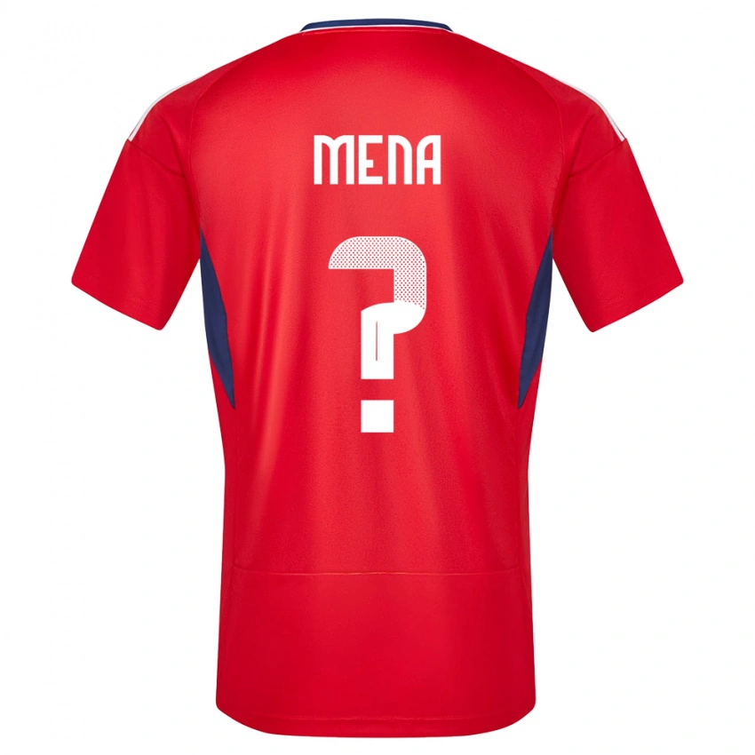 גברים קוסטה ריקה Marko Mena #0 אָדוֹם ג'רזי ביתית 24-26 חולצה קצרה