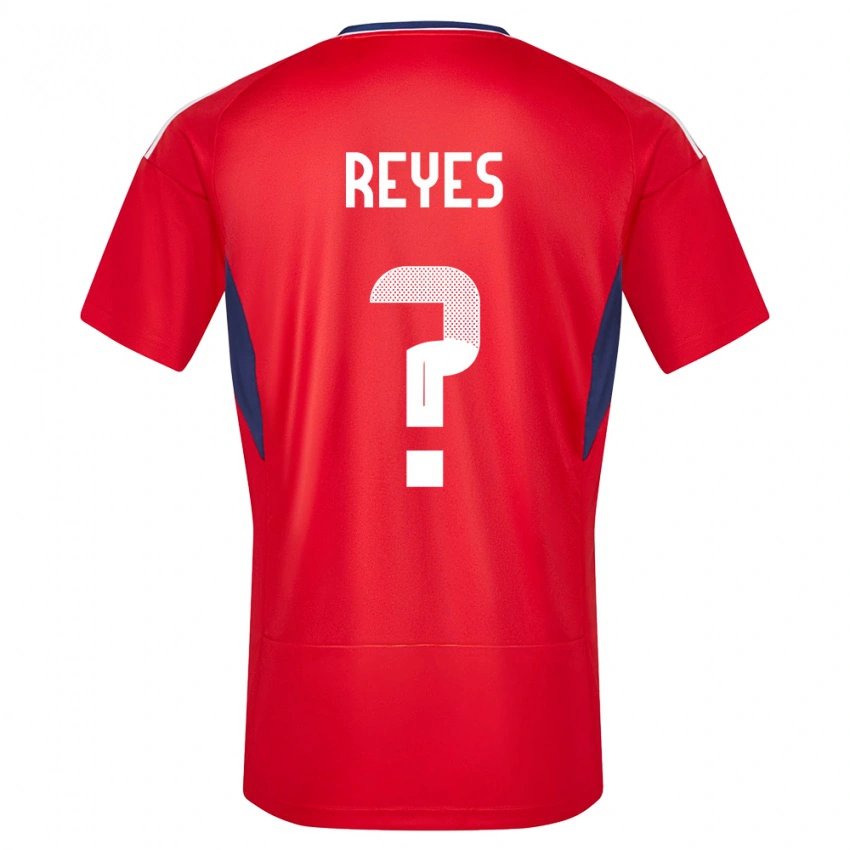 גברים קוסטה ריקה Nery Reyes #0 אָדוֹם ג'רזי ביתית 24-26 חולצה קצרה