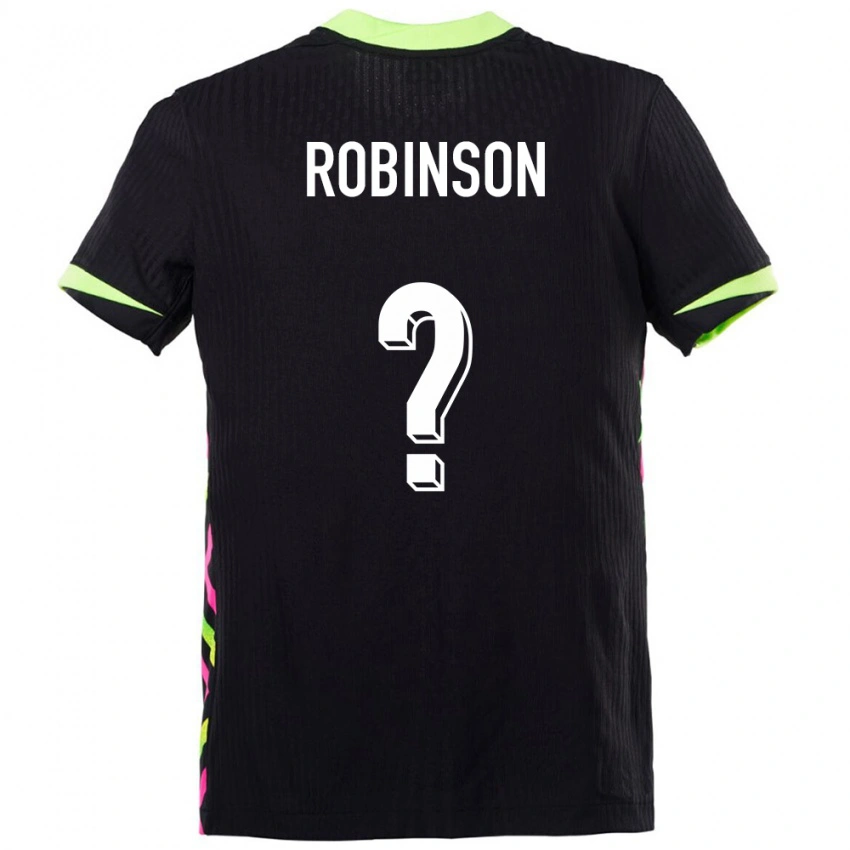 גברים אוֹסטְרַלִיָה Alex Robinson #0 כחול כהה הרחק ג'רזי 24-26 חולצה קצרה