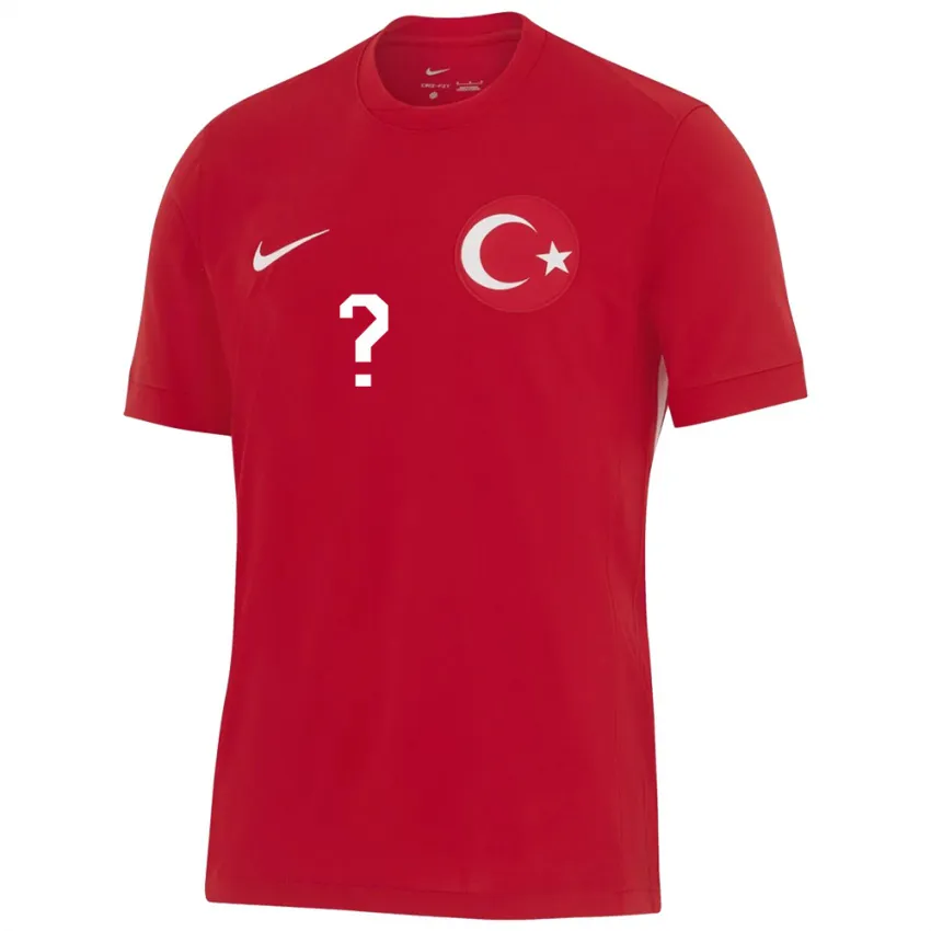 גברים טורקיה Ada İbik #0 אָדוֹם הרחק ג'רזי 24-26 חולצה קצרה