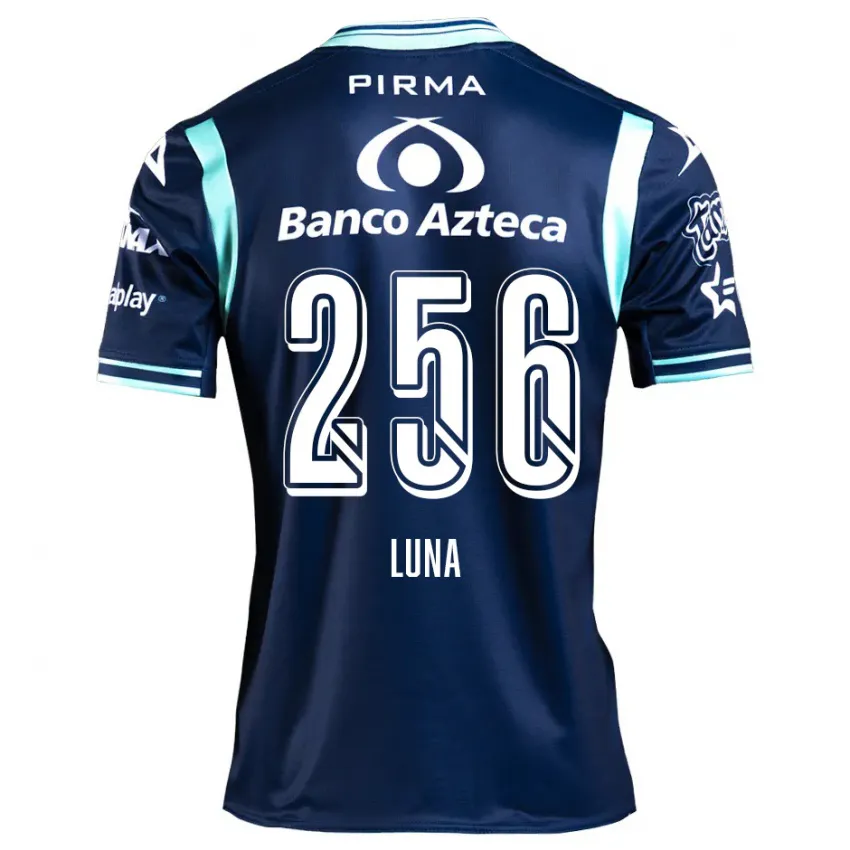 גברים Ángel Luna #256 כחול כהה הרחק ג'רזי 2024/25 חולצה קצרה