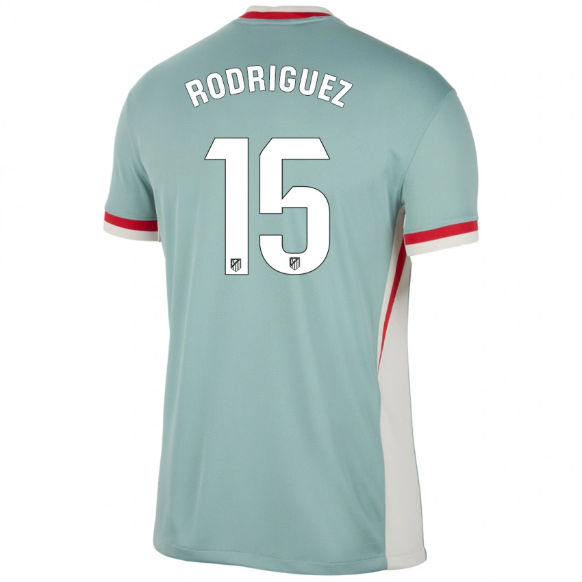 ילדים Cinta Rodríguez #15 כחול בז' בהיר הרחק ג'רזי 2024/25 חולצה קצרה