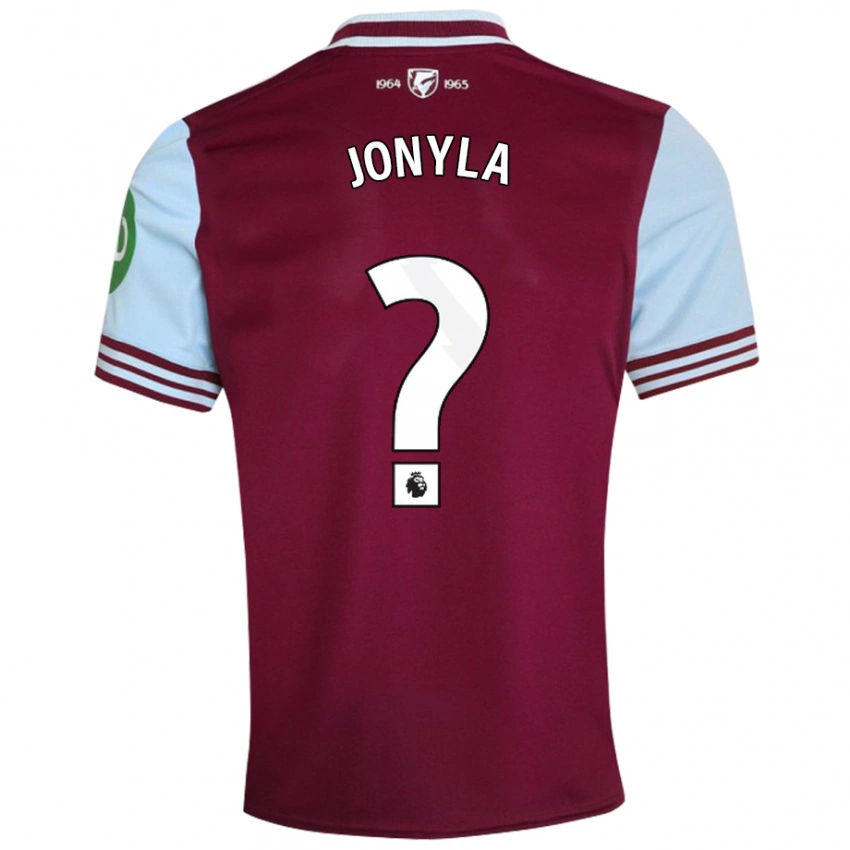 גברים Tomas Jonyla #0 אדום כהה ג'רזי ביתית 2024/25 חולצה קצרה