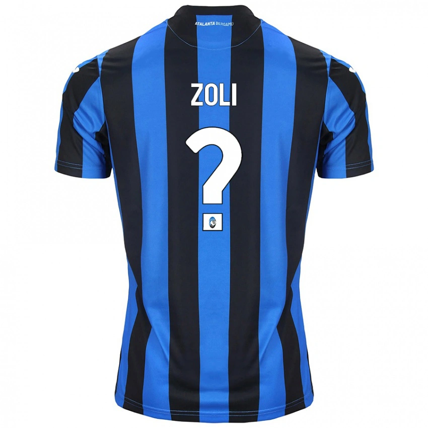 גברים Jacopo Zoli #0 כחול שחור ג'רזי ביתית 2024/25 חולצה קצרה