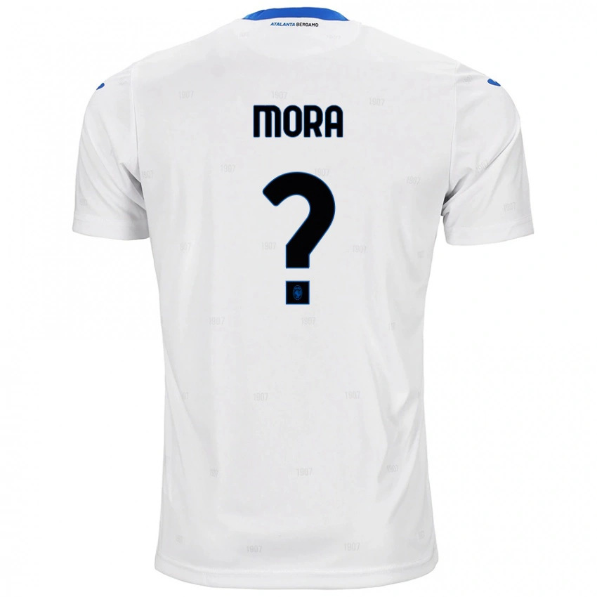גברים Christian Mora #0 לָבָן הרחק ג'רזי 2024/25 חולצה קצרה