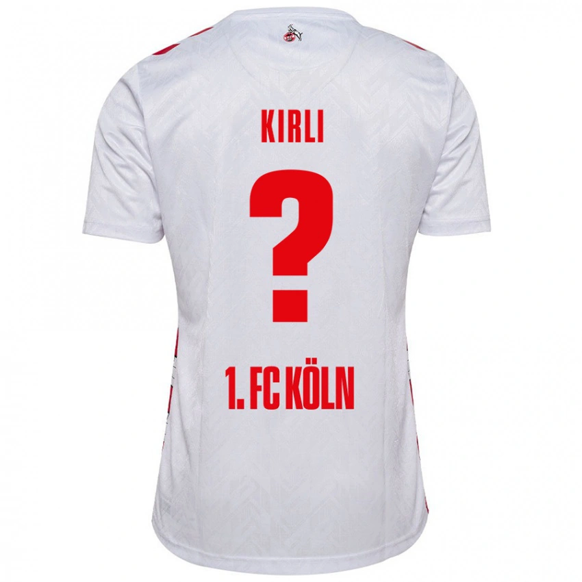 גברים Celil-Noah Kirli #0 לבן אדום ג'רזי ביתית 2024/25 חולצה קצרה