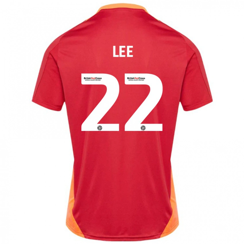 ילדים Harry Lee #22 כחול אוף לבן הרחק ג'רזי 2024/25 חולצה קצרה
