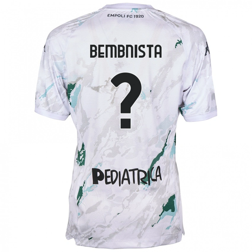 ילדים Dawid Bembnista #0 אָפוֹר הרחק ג'רזי 2024/25 חולצה קצרה