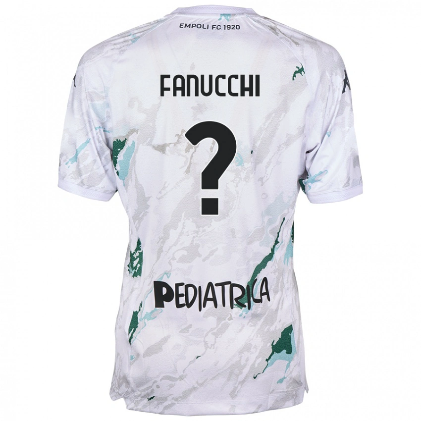 ילדים Filippo Fanucchi #0 אָפוֹר הרחק ג'רזי 2024/25 חולצה קצרה